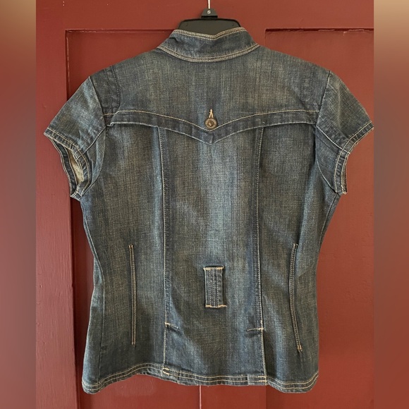 Y2K Jean Jacket/ Shirt! - Picture 3 of 7